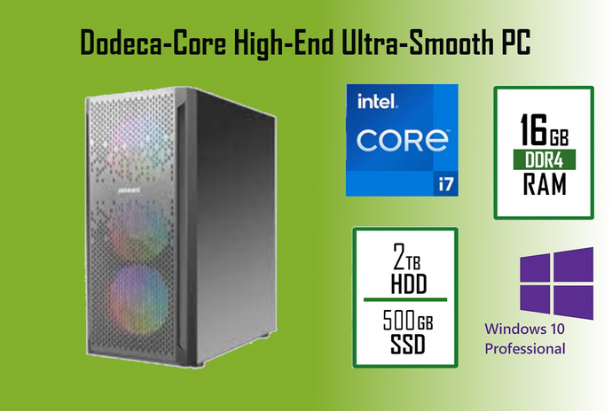 12th Generation Intel Core i7 Extreme Performance Workstation PC