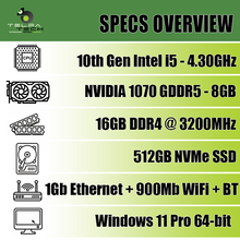 Load image into Gallery viewer, Intel Core i5 High-End Gaming Desktop PC
